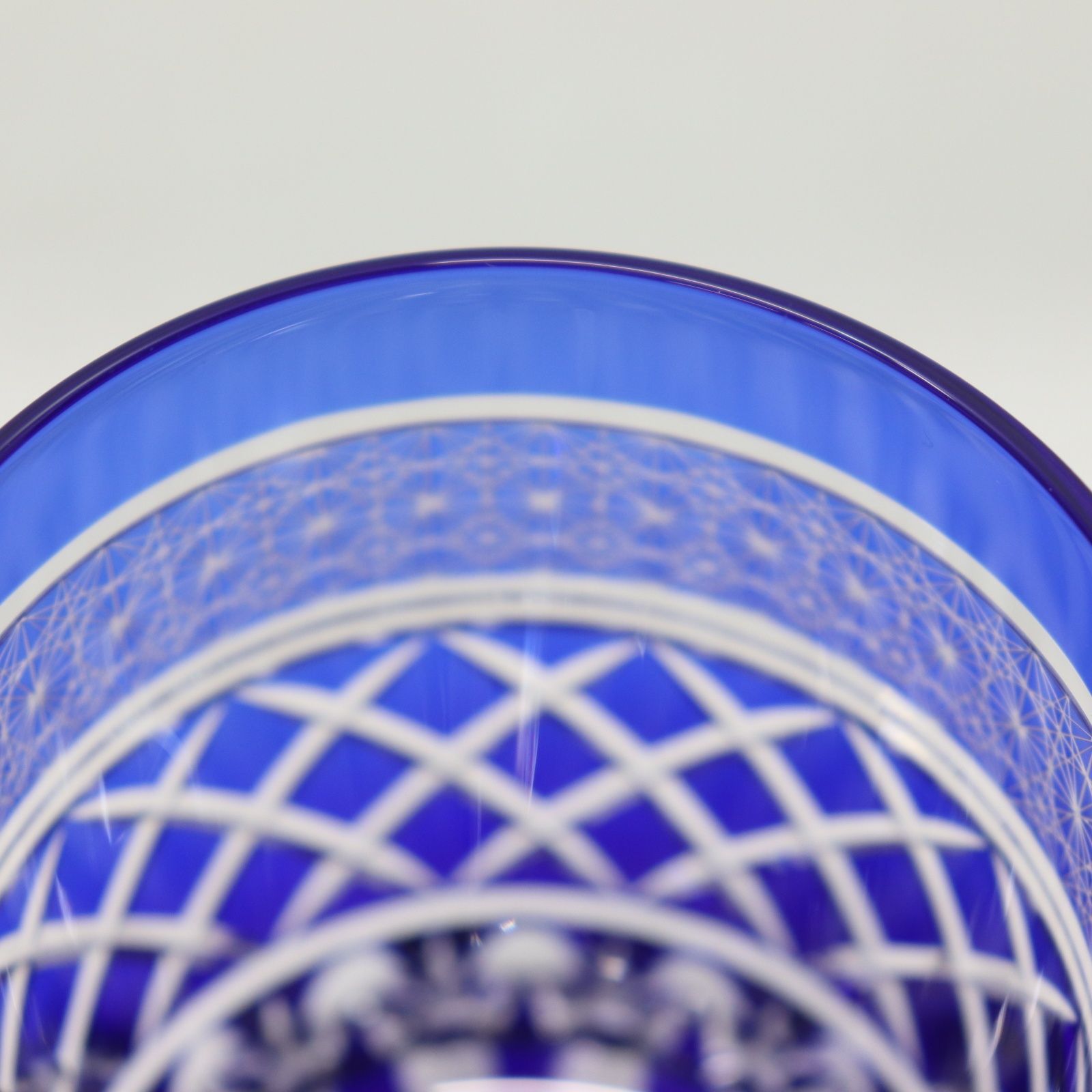 ITE2VWFHWUR4 未使用保管品 華硝 Hanashyo 江戸切子 切子 ロックグラス