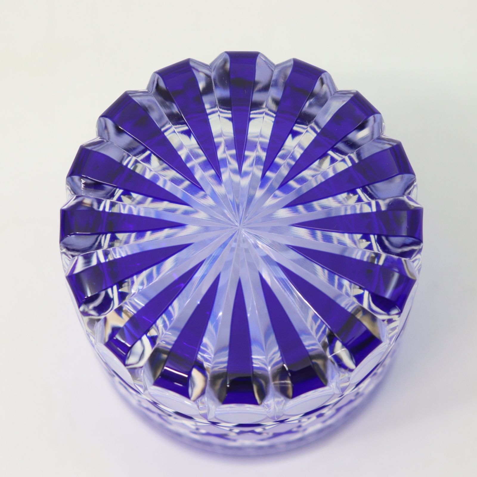 ITE2VWFHWUR4 未使用保管品 華硝 Hanashyo 江戸切子 切子 ロックグラス