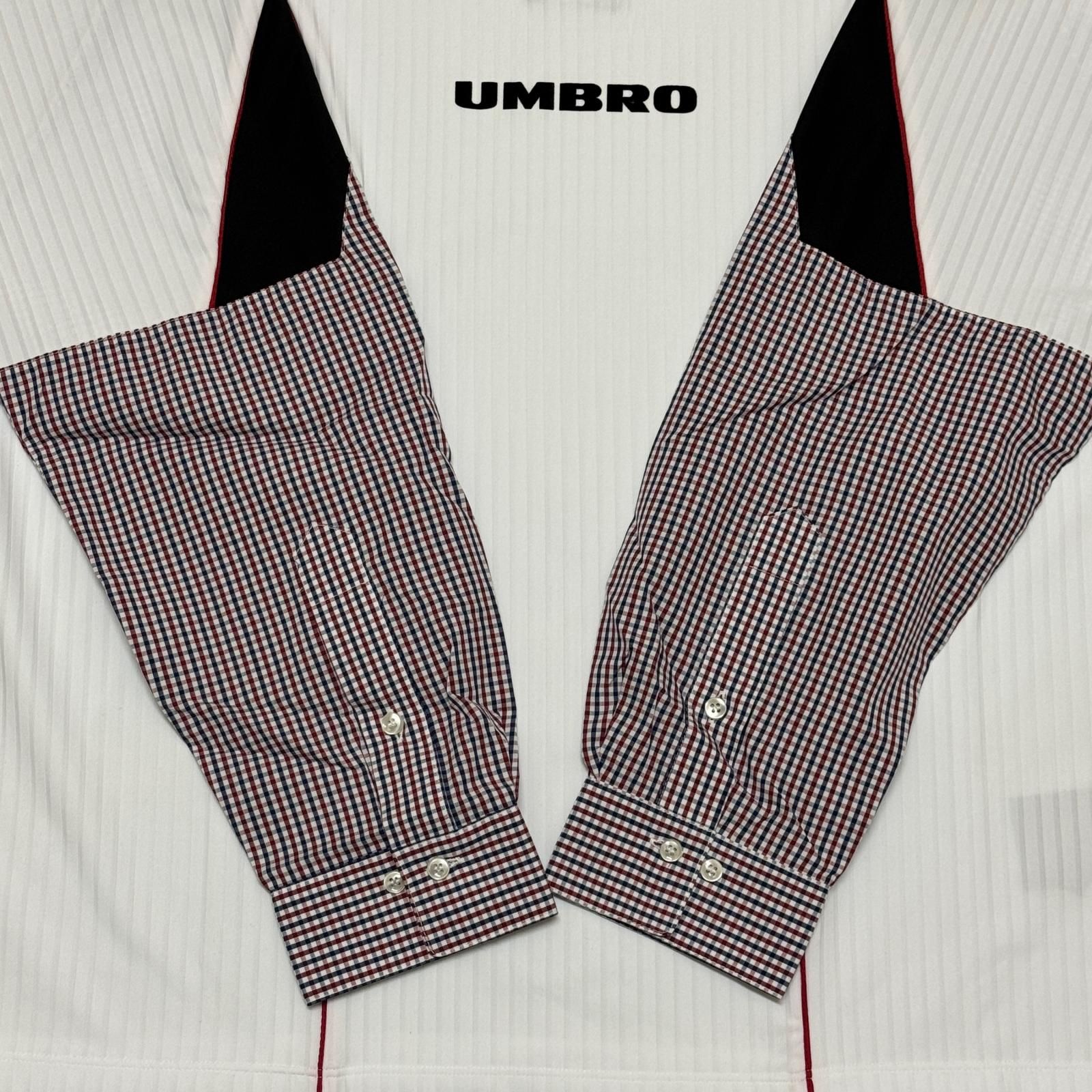 未使用 UMBRO × Slam Jam Gingham Cut Up Polo ギンガムカットアップ