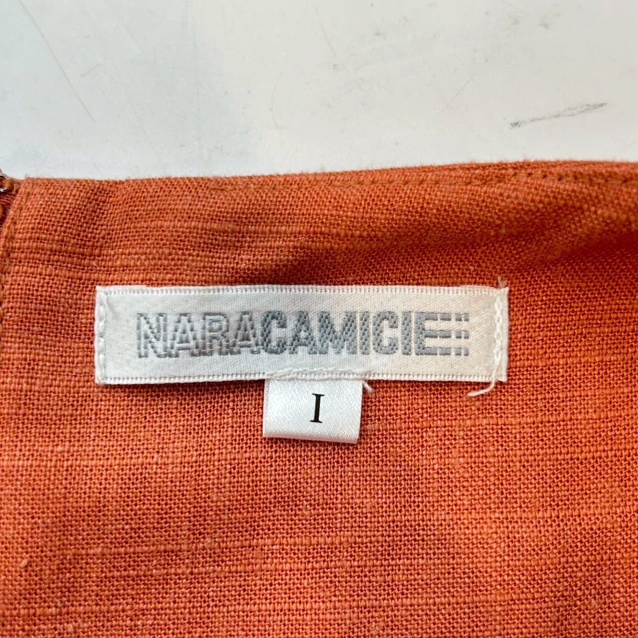 NARACAMICIE ナラカミーチェ リネン混ワンピース ドレス ロング 