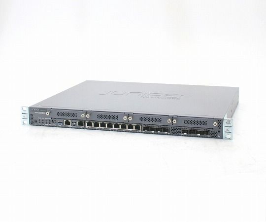 Juniper SRX340 8ポート1000BASE-T 8ポートSFPスロット搭載 JUNOS 20.4R3.8 ラッキングブラケット装着済 設定初期化済 中古
