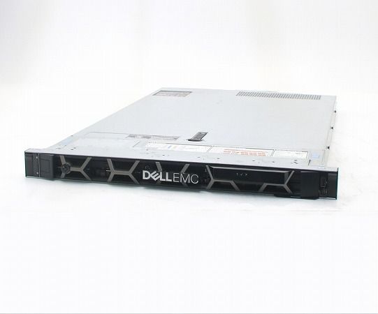 DELL PowerEdge R640 Xeon Silver 4210 2.2GHz(20スレッドCPUx2基) 64GB 900GBx2台(SAS2.5インチ/12Gbps/RAID1) PERC H730P Mini 中古