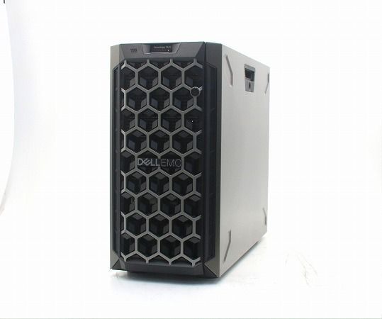 DELL PowerEdge T340 Xeon E-2224 3.4GHz 16GB 2TBx2台(SAS3.5インチ/12Gbps/RAID1構成) PERC H330 中古