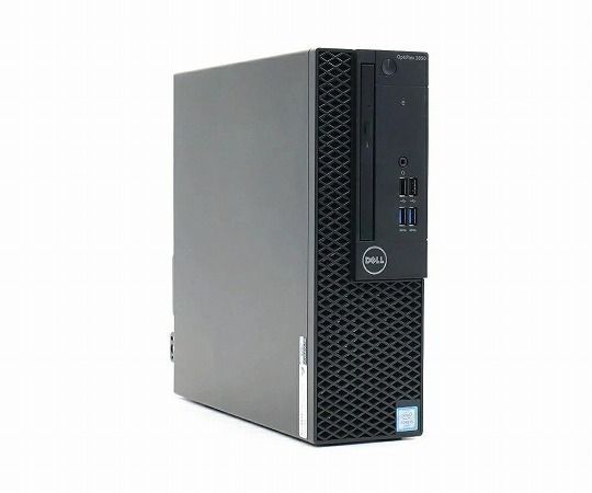 DELL OptiPlex 3050 SFF Core i5-7500 3.4GHz 8GB 512GB HDMI/DisplayPort/アナログRGB出力 Windows10 Pro 64bit 中古