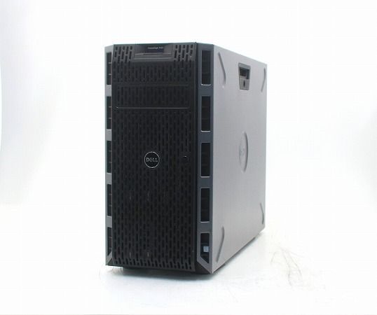 DELL PowerEdge T430 Xeon E5-2620 v3 2.4GHz 16GB 300GBx6台(SAS2.5インチ/12Gbps/RAID50構成) AC*2 PERC H730 中古