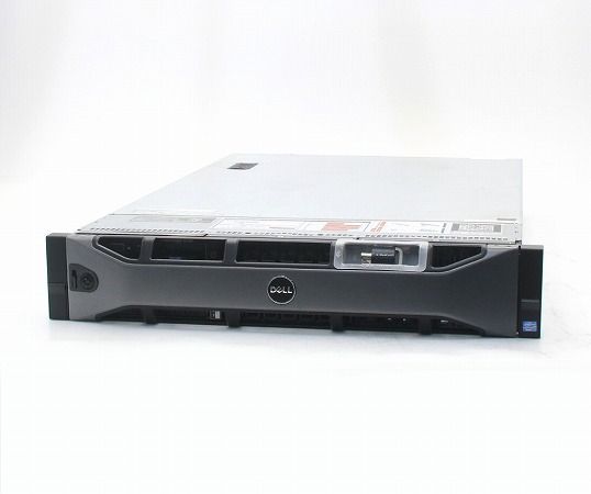 DELL PowerEdge R720 Xeon E5-2670 2.6GHz(16スレッドCPUx2基) 128GB 146GBx2台(SAS2.5インチ/6Gbps/RAID1) AC*2 PERC H710P 難有 中古