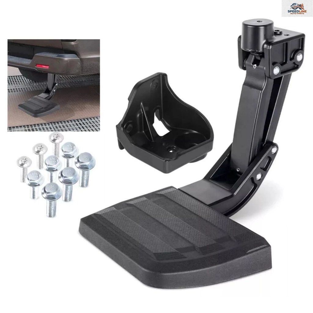 トヨタ タコマ 2024-2025 用格納式リアバンパーフットステップベッドステップ PT392-35920 折りたたみ式リアステップキット カーアクセサリー 1個
