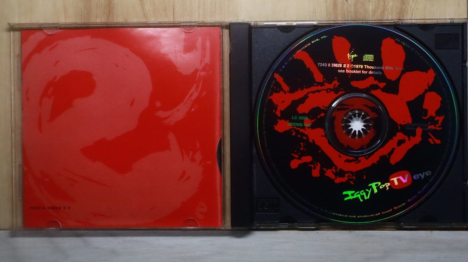 中古CD☆イギー・ポップ/Iggy Pop□ TV Eye 【724383962822