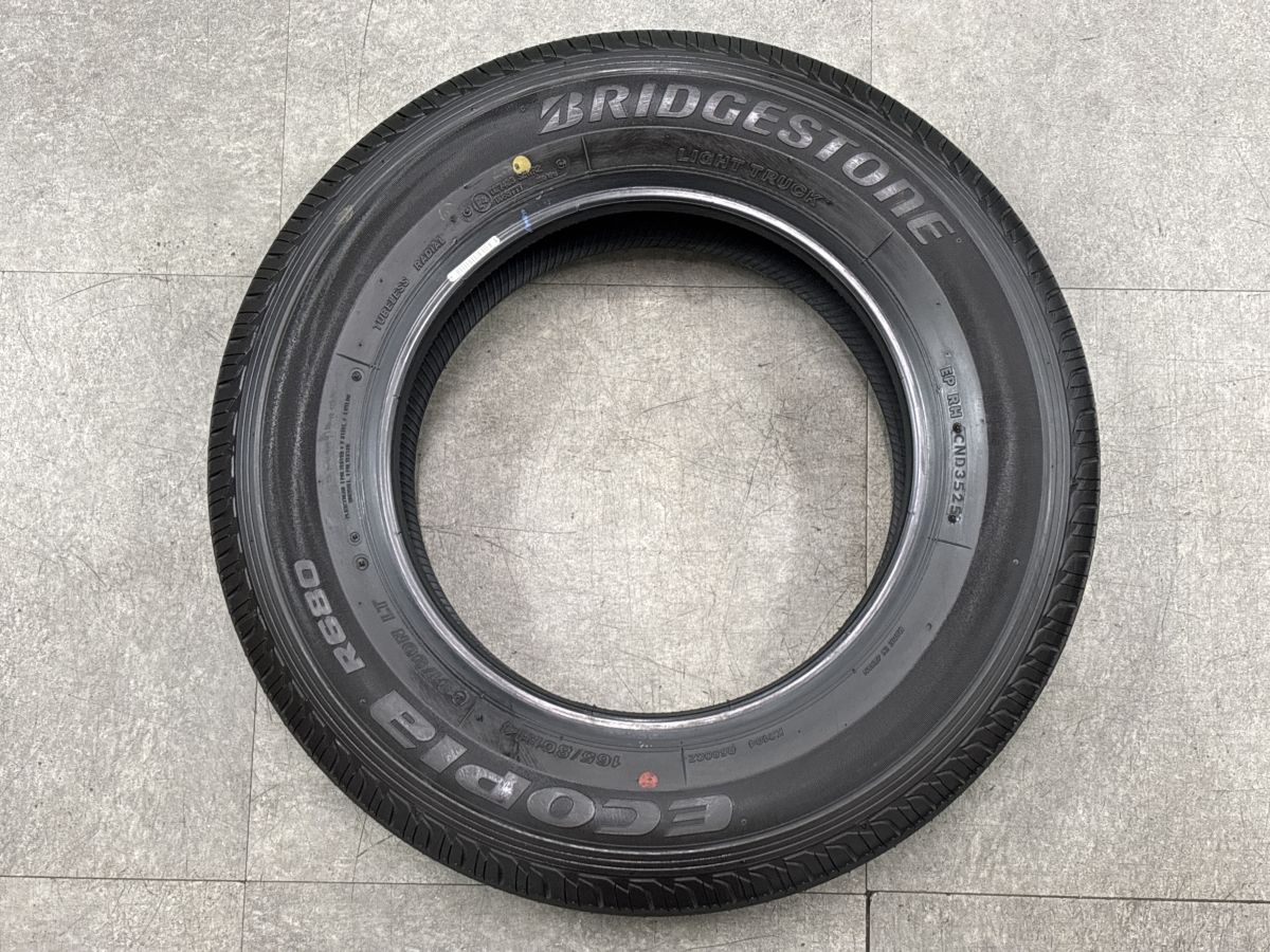 2025年製 新車外し品】ブリヂストン エコピア R680 165/80R14 LT 4本