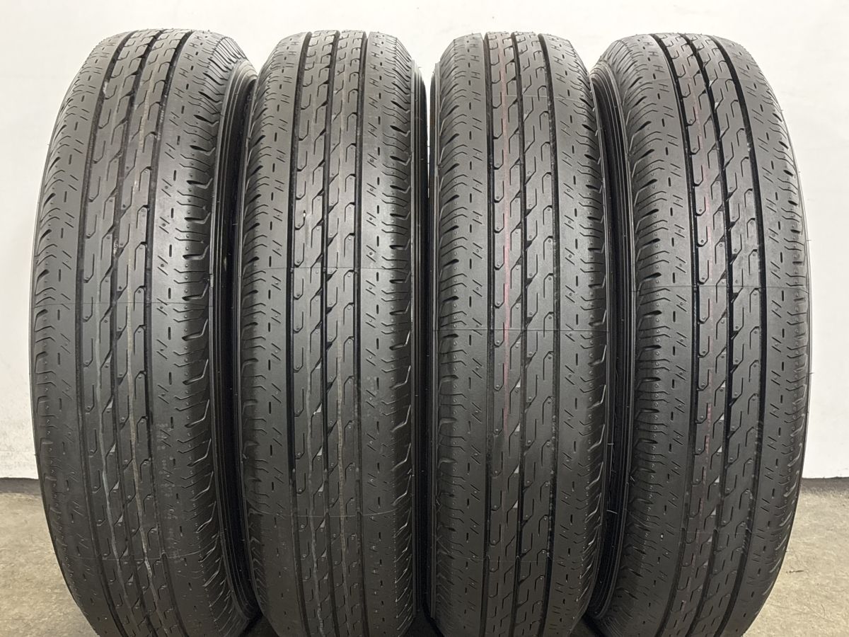 2025年製 新車外し品】ブリヂストン エコピア R680 165/80R14 LT 4本