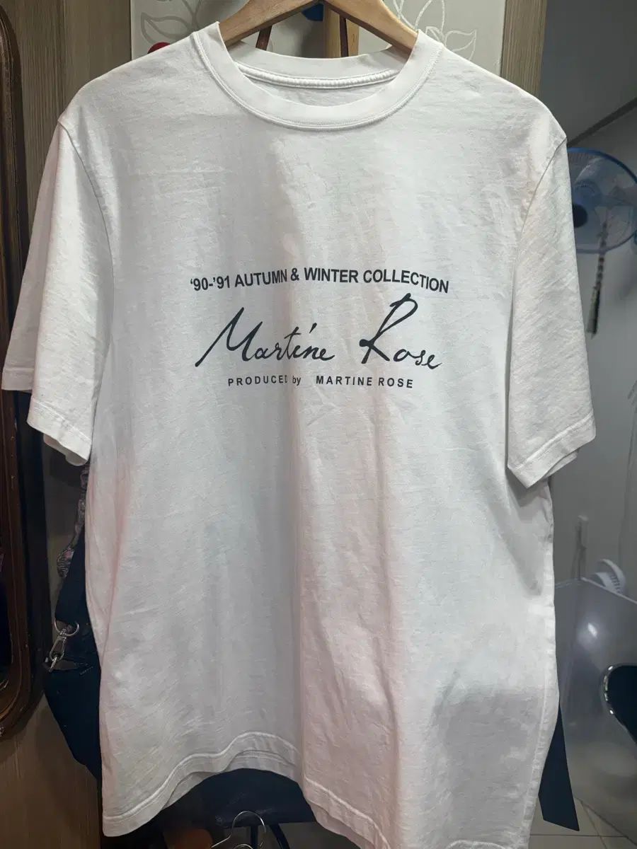 Martine rose ロゴ Tシャツ XL 白