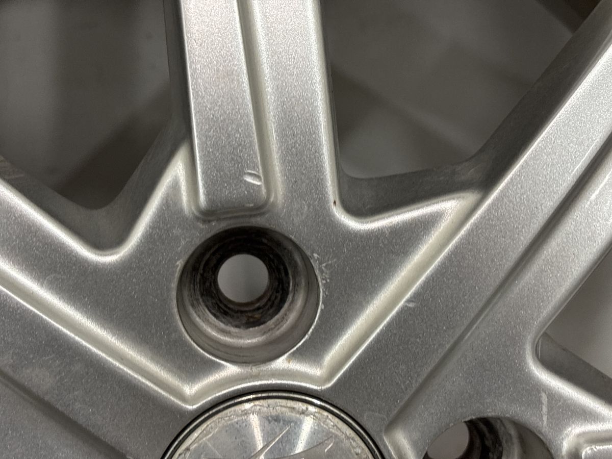 バリ溝】アフロディーテ 15in 5.5J +38 PCD100 ブリヂストン