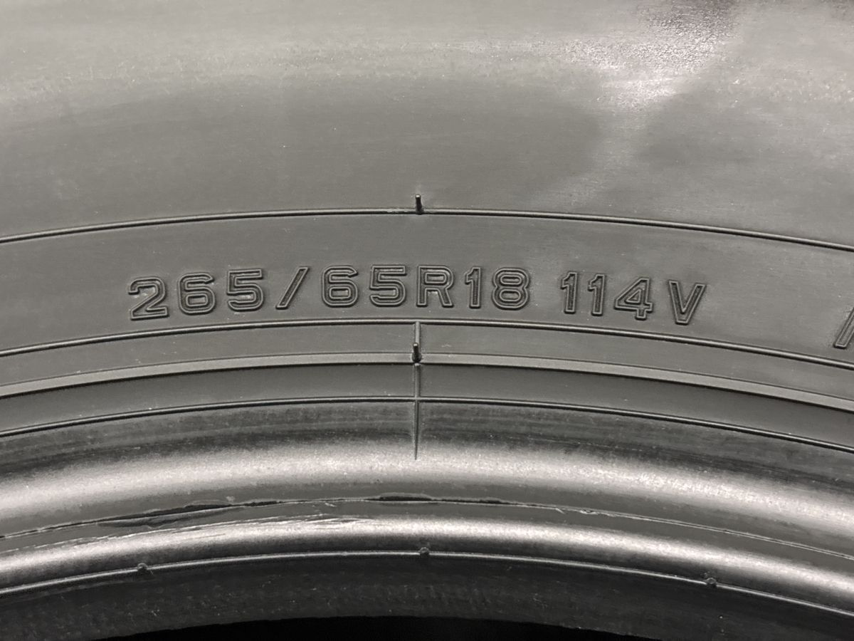 2026年製 新車外し品】ダンロップ グラントレック AT23 265/65R18 4本