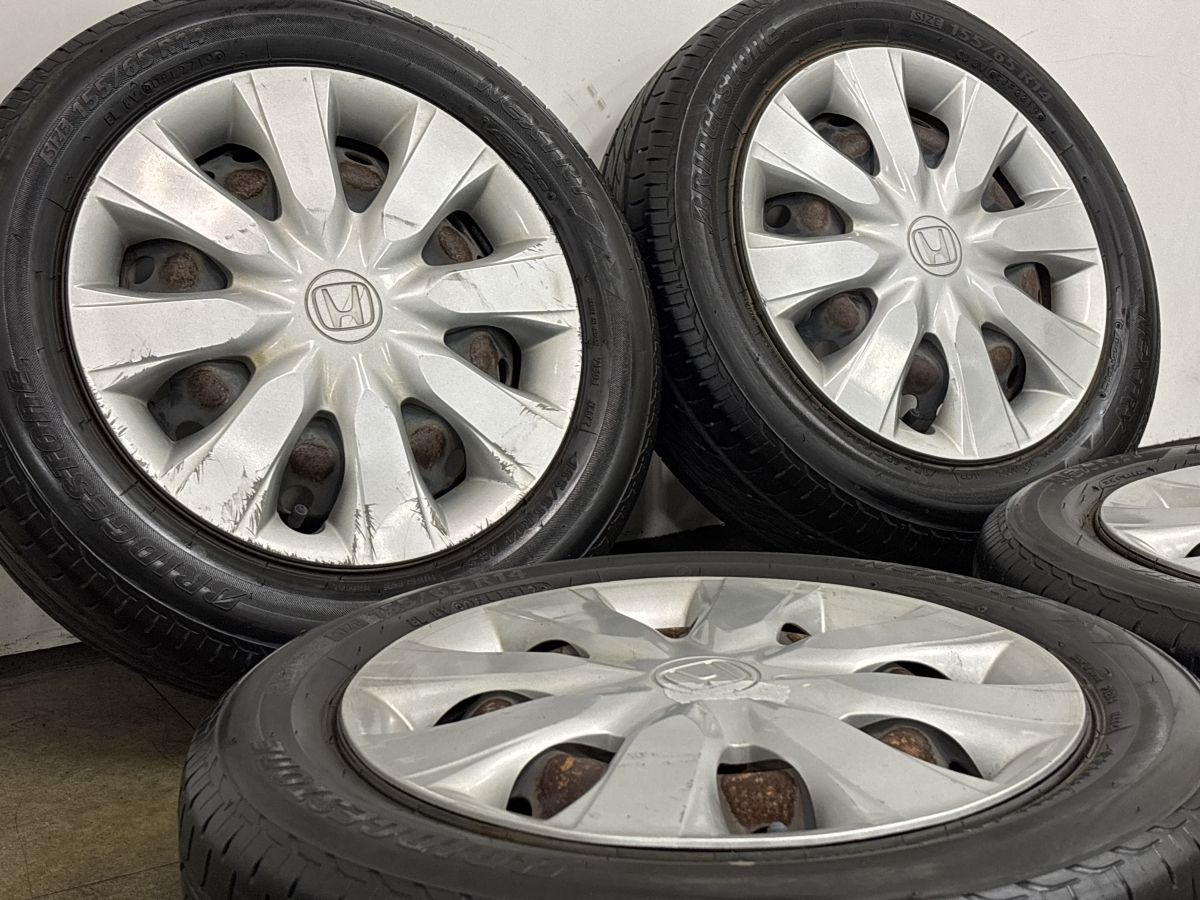 純正品】ホンダ N-BOX 純正スチール 14in 4.5J +45 PCD100