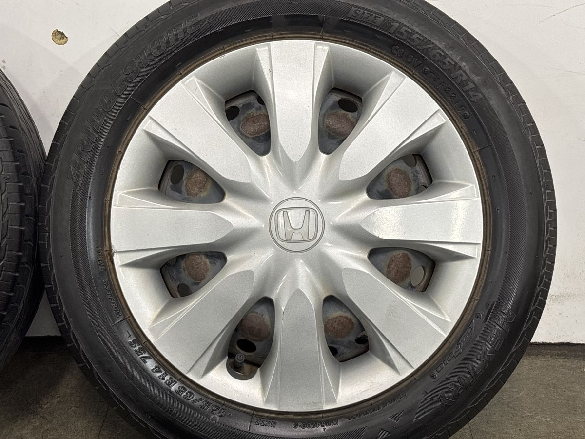純正品】ホンダ N-BOX 純正スチール 14in 4.5J +45 PCD100