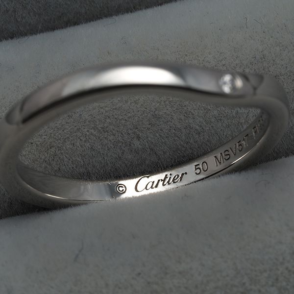 カルティエ リング ダイヤ ダイヤモンド バレリーナ ウェディング 3P