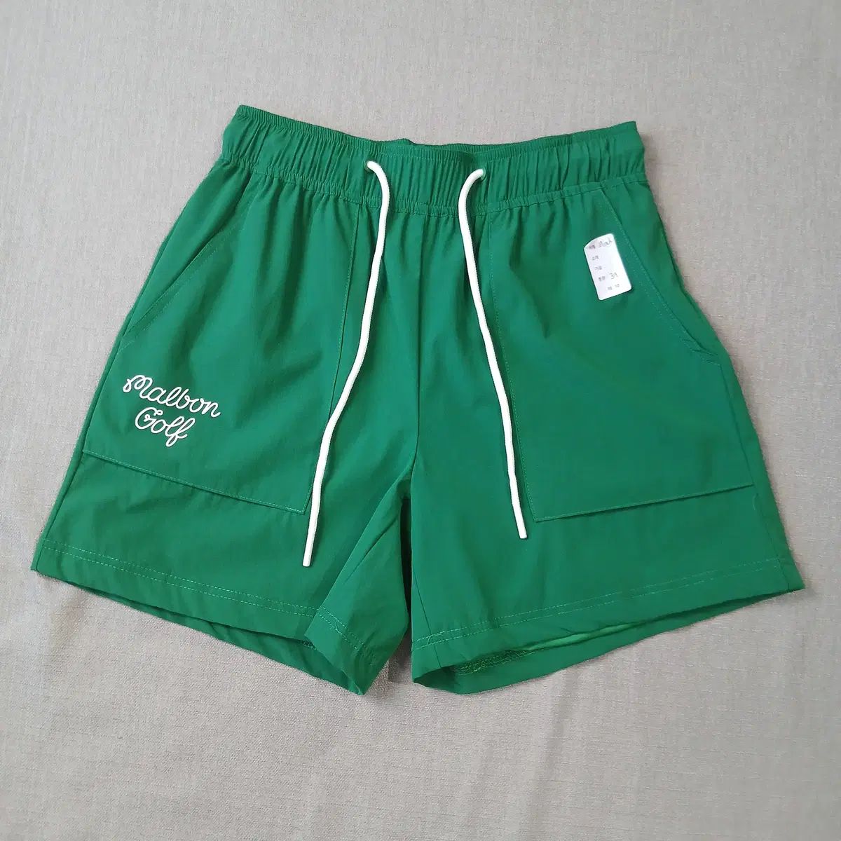 (新品) マルボンゴルフ MALBON GOLF ハーフパンツ グリーン