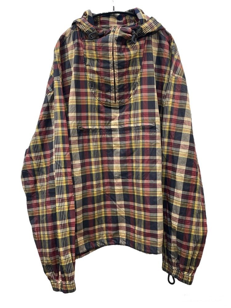ラルフローレン RalphLauren コットン ツイル アノラック サイドジップ チェック パーカー XL ジャケット マルチカラー 601MT-122