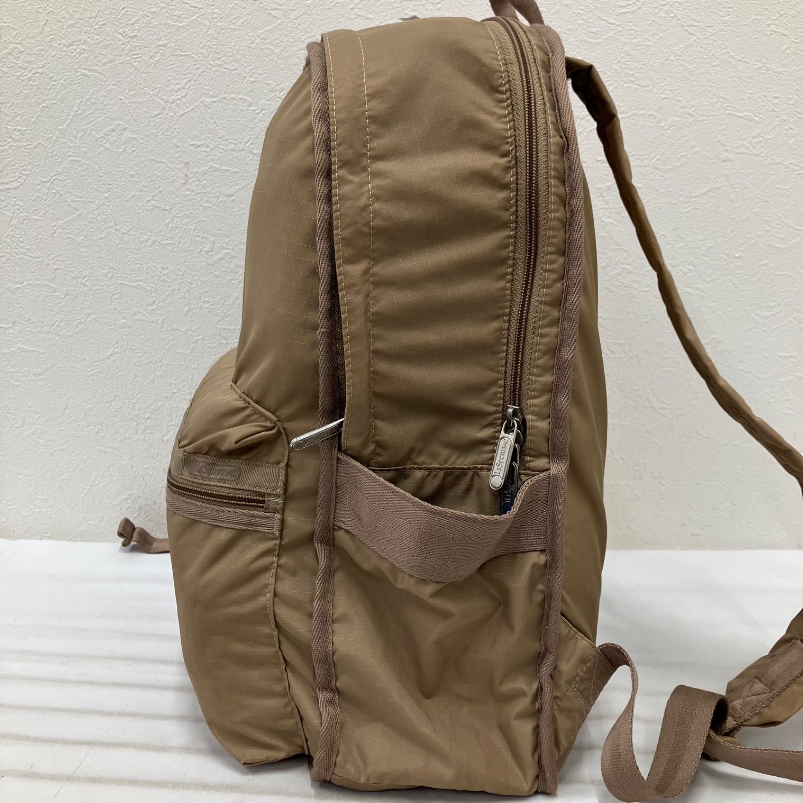 5455 LeSportsac レスポートサック リュック バックパック ベージュ系
