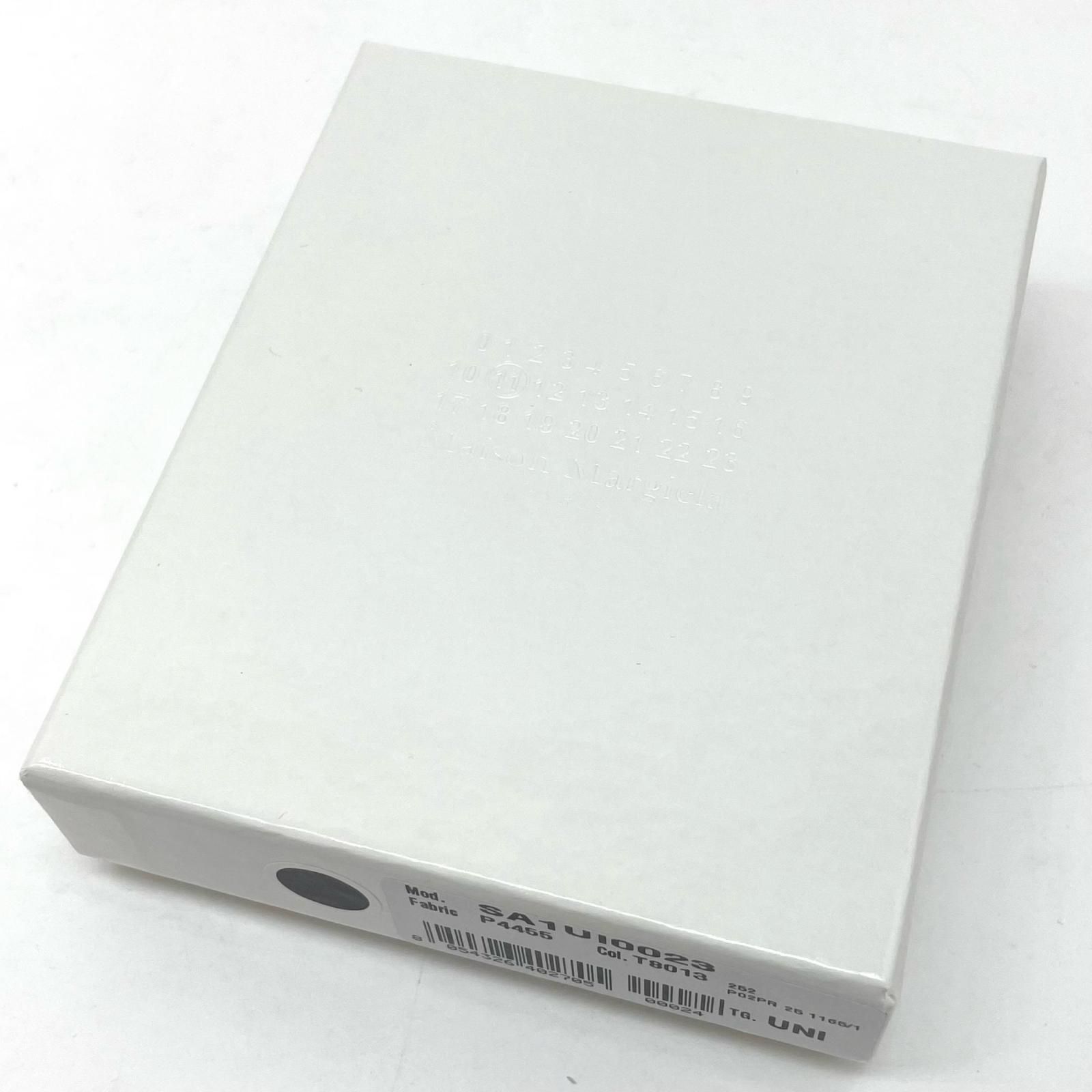 【中古】Maison Margiela | メゾンマルジェラ FLIP FLAP WALLET 二つ折り財布 SA1UI0023 ブラック【尾張小牧店】 中古】Maison Margiela | メゾンマルジェラ FLIP FLAP WALLET 二つ折り