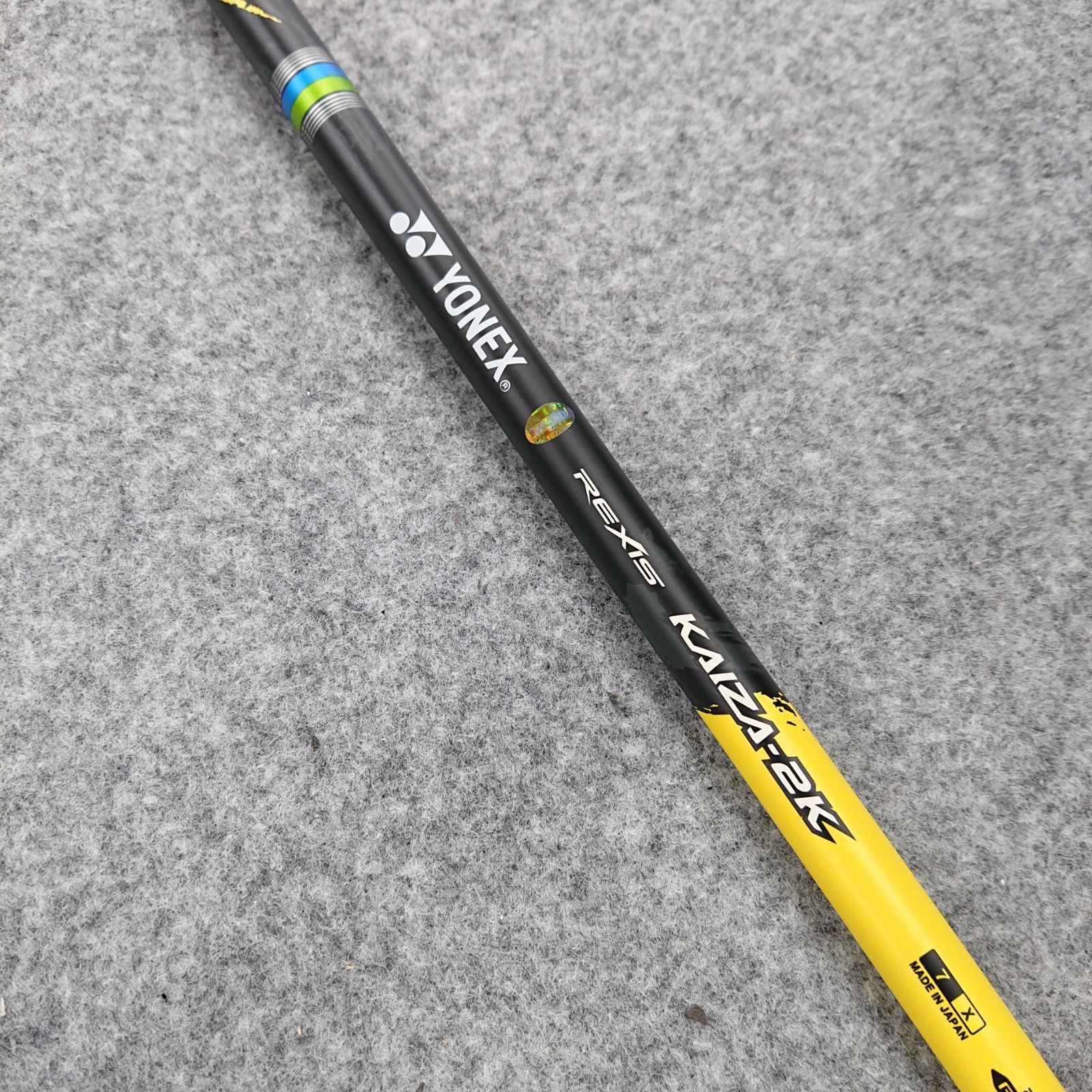 美品！ ヨネックス純正 REXIS KAIZA-2K 7 (X) スリーブ付 ドライバー用