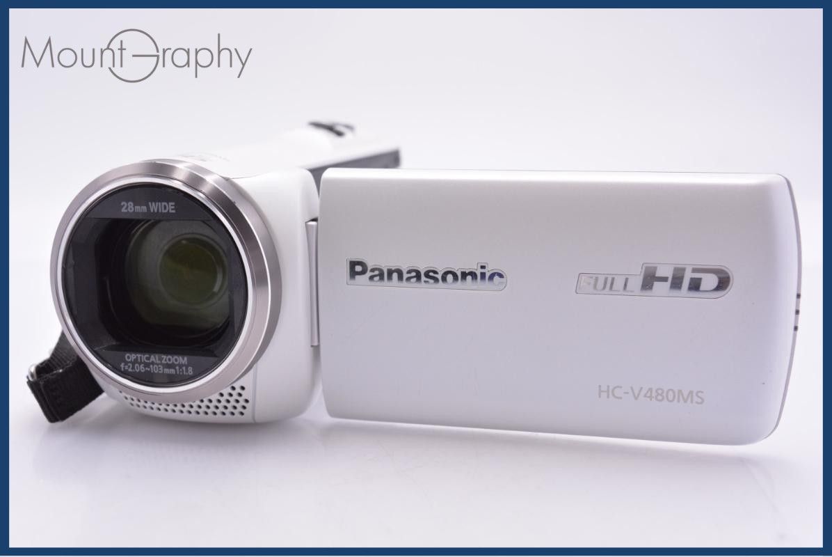 Panasonic HC-V480MS ビデオカメラ　動作確認済み　美品！ 動作保証】 パナソニック Panasonic HC-V480MS 同梱無料 #am7930