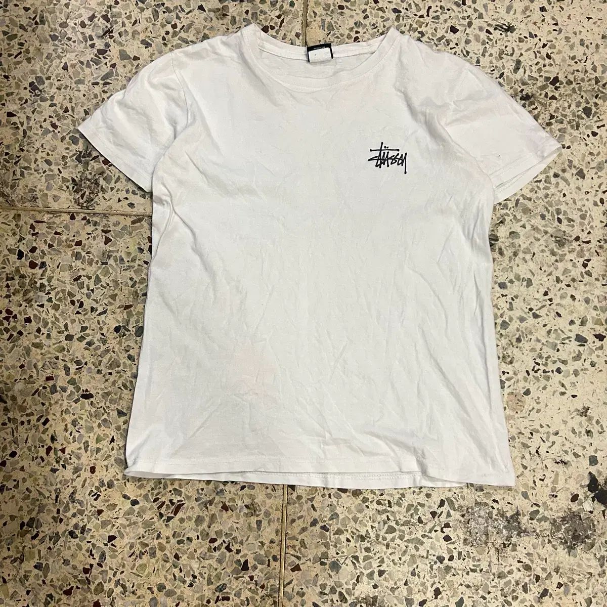 STUSSY ステューシー 白 半袖 tシャツ Tシャツ - 半袖Tシャツ ホワイト
