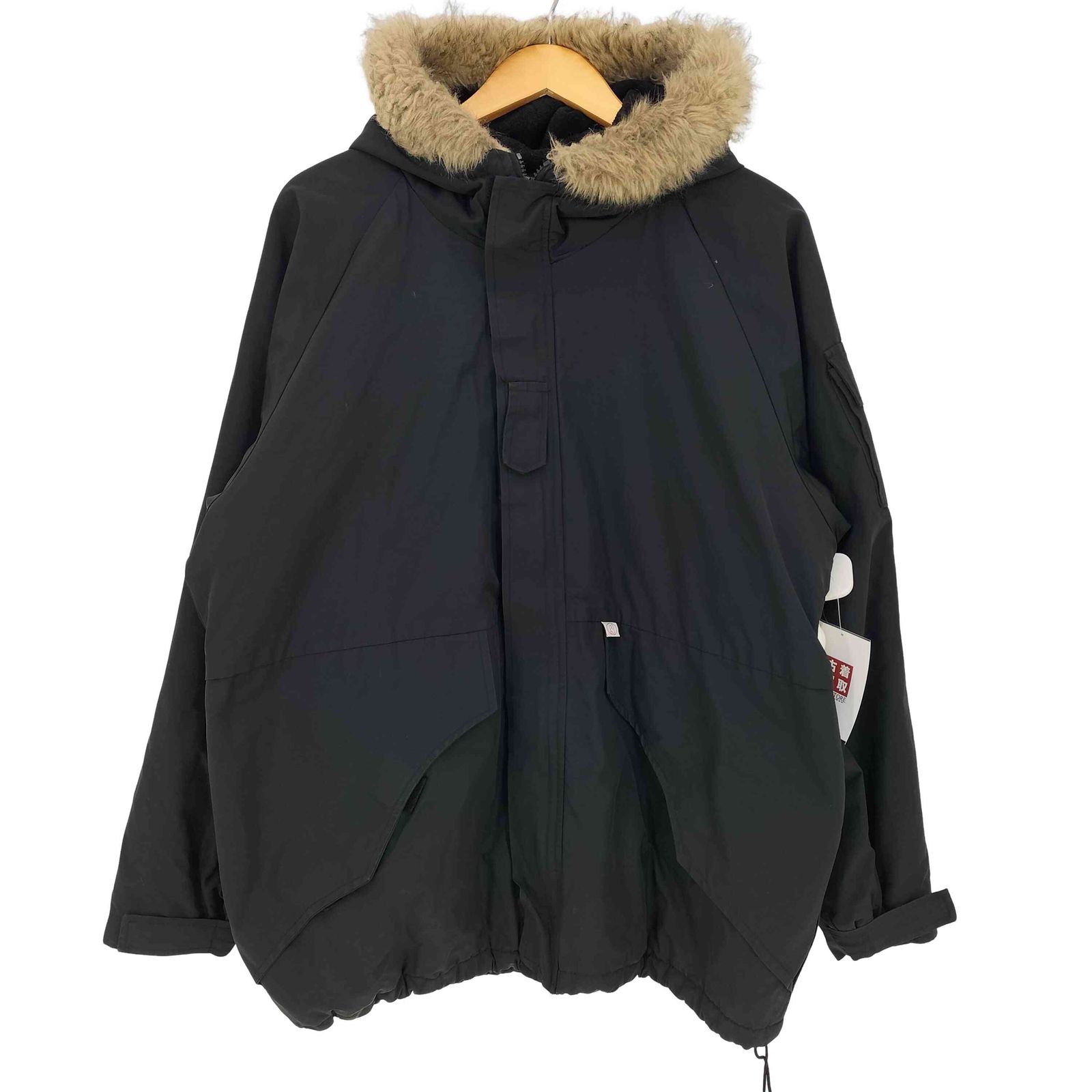 good enough アーカイブ　ミリタリージャケット グッドイナフ GOODENOUGH 1999 archive 裏地ボア ECWCS GEN1 PARKA 裾