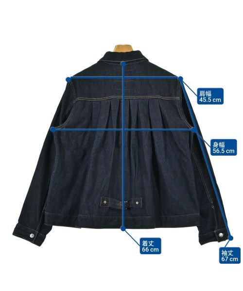 FUMITO GANRYU デニムジャケット メンズ 【古着】【中古】【送料無料