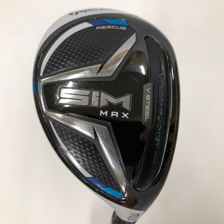 テーラーメイド　SIM MAX　19度　TENSEI BLUE TM60　Rフレックス　ユーティリティ　中古　ゴルフドゥ！吹上店【最短即日発送】