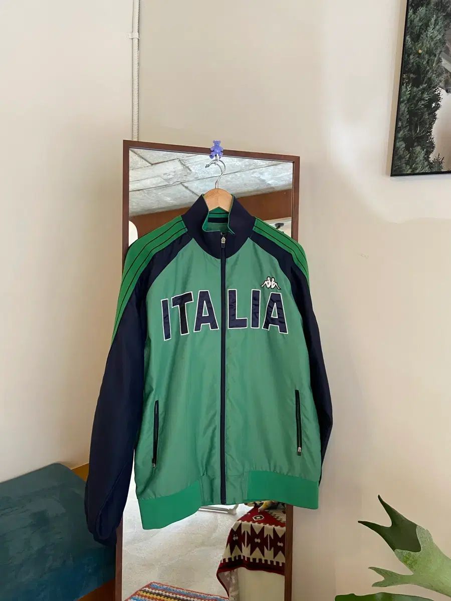 カッパ トラックジャージ イタリア グリーン ネイビー