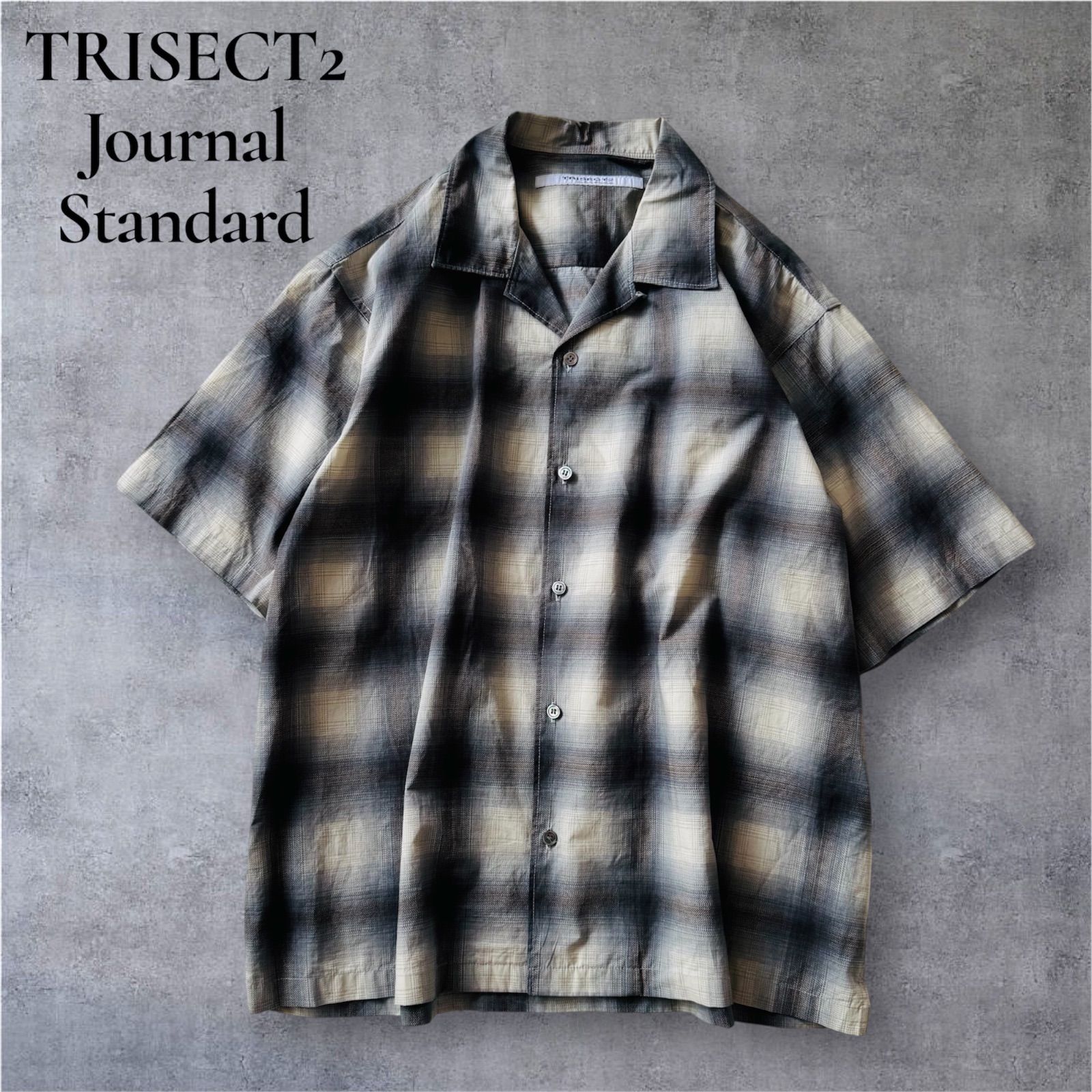 TRISECT2 Journal Standard ジャーナルスタンダード 半袖 オンブレ