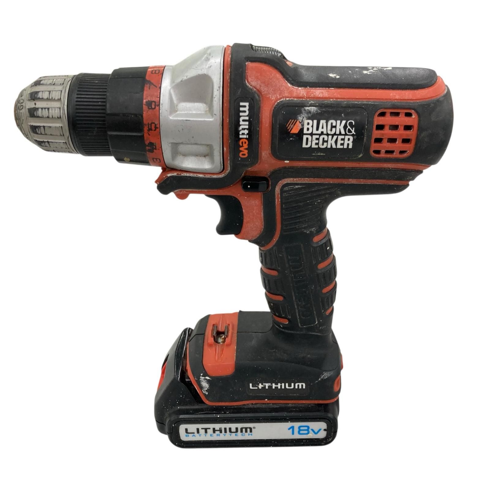 186000 現状品 BLACK&DECKER ブラックアンドデッカー 18v マルチツール
