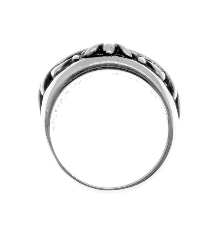 クロムハーツ CHROME HEARTS 【 FLRL CRS 1DIA 】 フローラル クロス ワンダイヤ シルバー リング n11371 クロムハーツ CHROME HEARTS 【 FLRL CRS 1DIA 】 フローラル クロス
