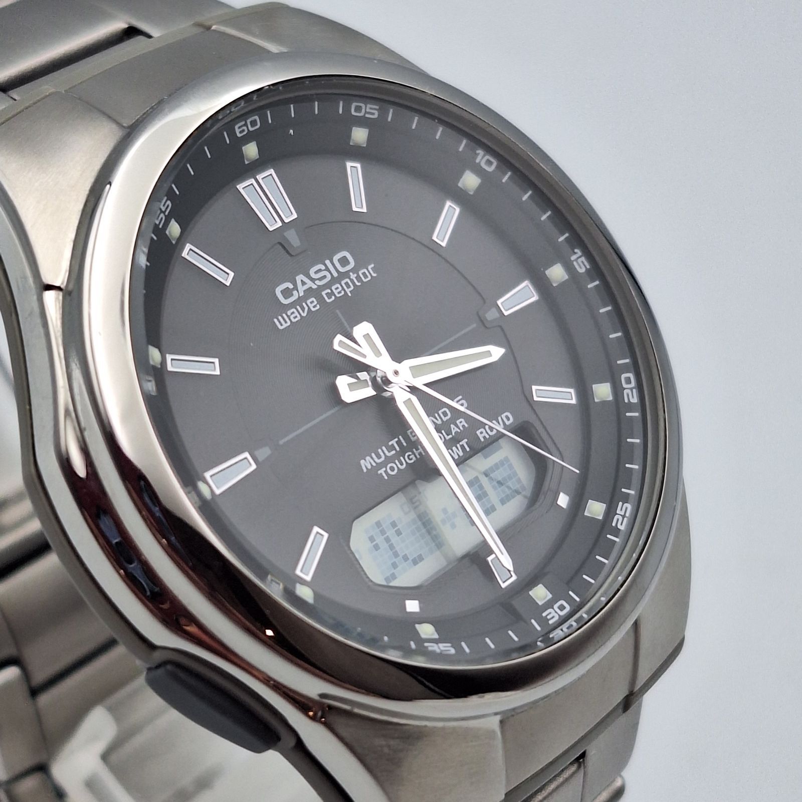CASIO カシオ ウェーブセプター WVA-M600 電波ソーラー 腕時計 wave 
