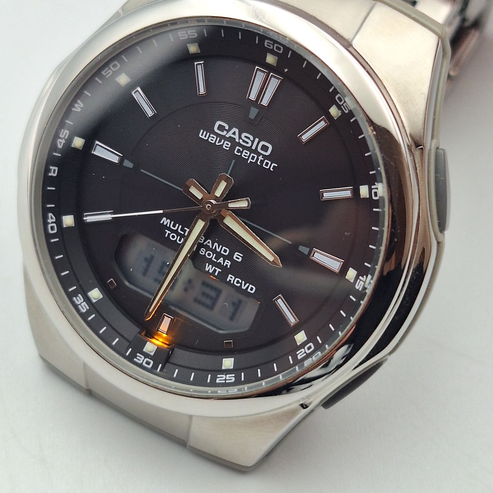 CASIO カシオ ウェーブセプター WVA-M600 電波ソーラー 腕時計 wave 