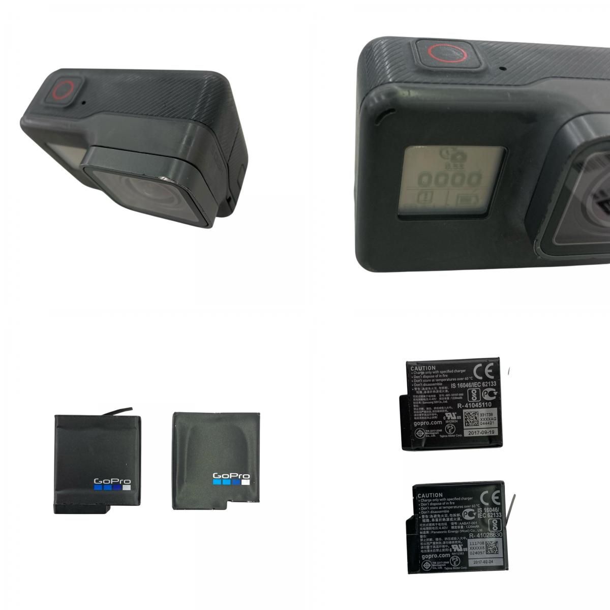 186000 通電確認のみ GOPro ゴープロ アクションカメラ ブラック HERO5