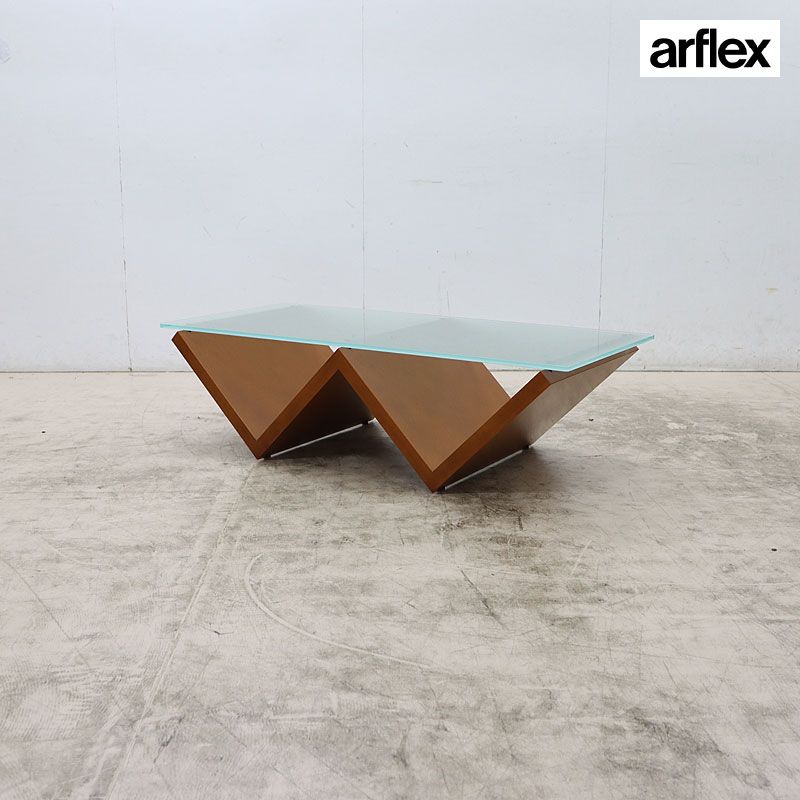 美品 arflex アルフレックス MONTAGNA モンターニャ センターテーブル