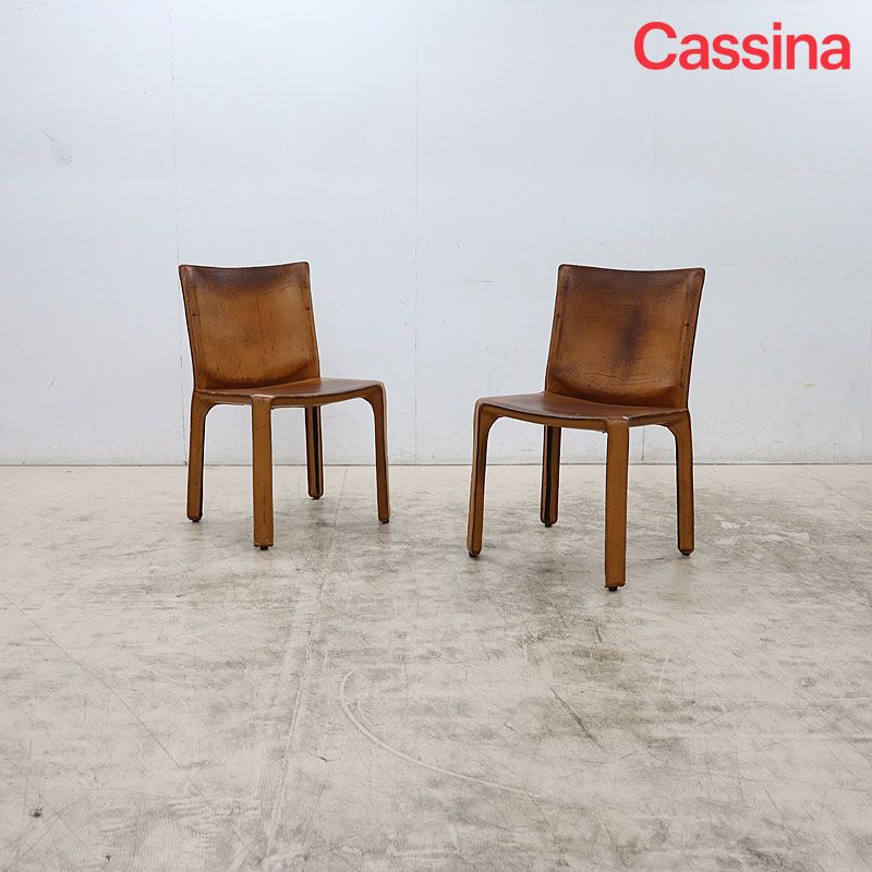 Cassina カッシーナ 412 CAB キャブ アームレスチェア ダイニング