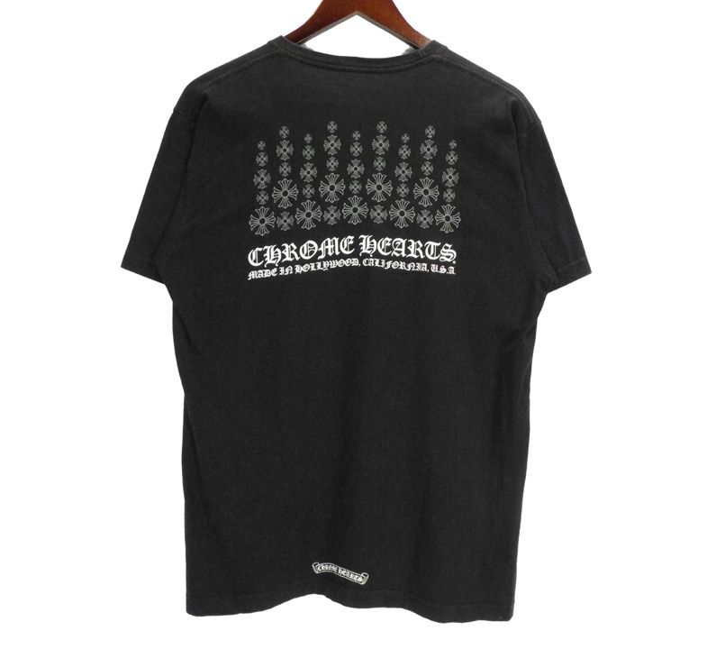 クロムハーツ CHROME HEARTS 【 CH T SHRT 】 バック CHプラス ロゴ