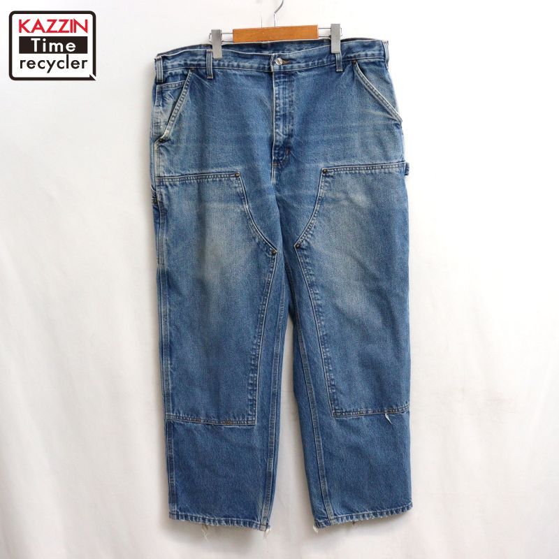 00s Carhartt ダブルニー デニム ペインターパンツ メンズ XLサイズ相当 ビッグサイズ オーバーサイズ
