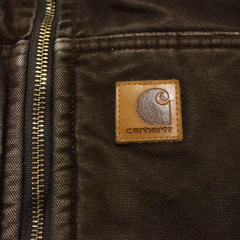 00s Carhartt DKB 裏地ボア ダック ベスト メンズ 表記Lサイズ - メルカリ