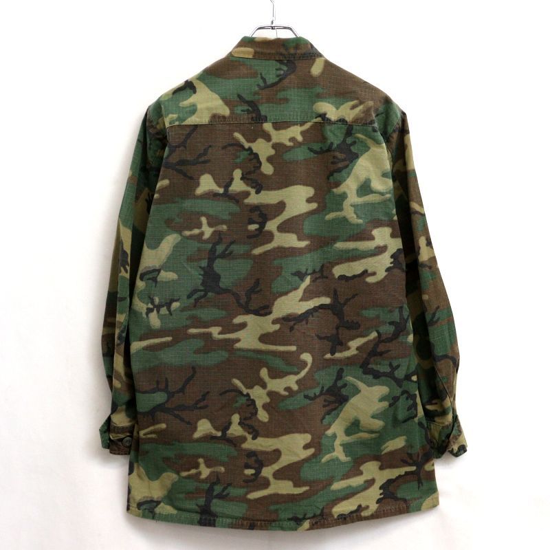 70s USA製 vintage U.SARMY グリーンリーフカモ ERDL 5th ジャングル