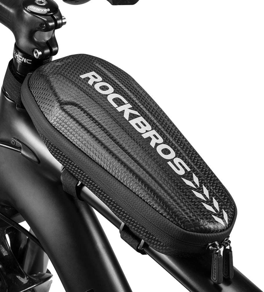 ROCKBROS(ロックブロス)トップチューブバッグ 自転車 バッグ フレームバッグ M/L 防水 防圧 収納バッグ mtb ロードバイク スマホ収納 大容量 軽量 小物収納 取り付け簡単 超強力固定 US [1.8L]