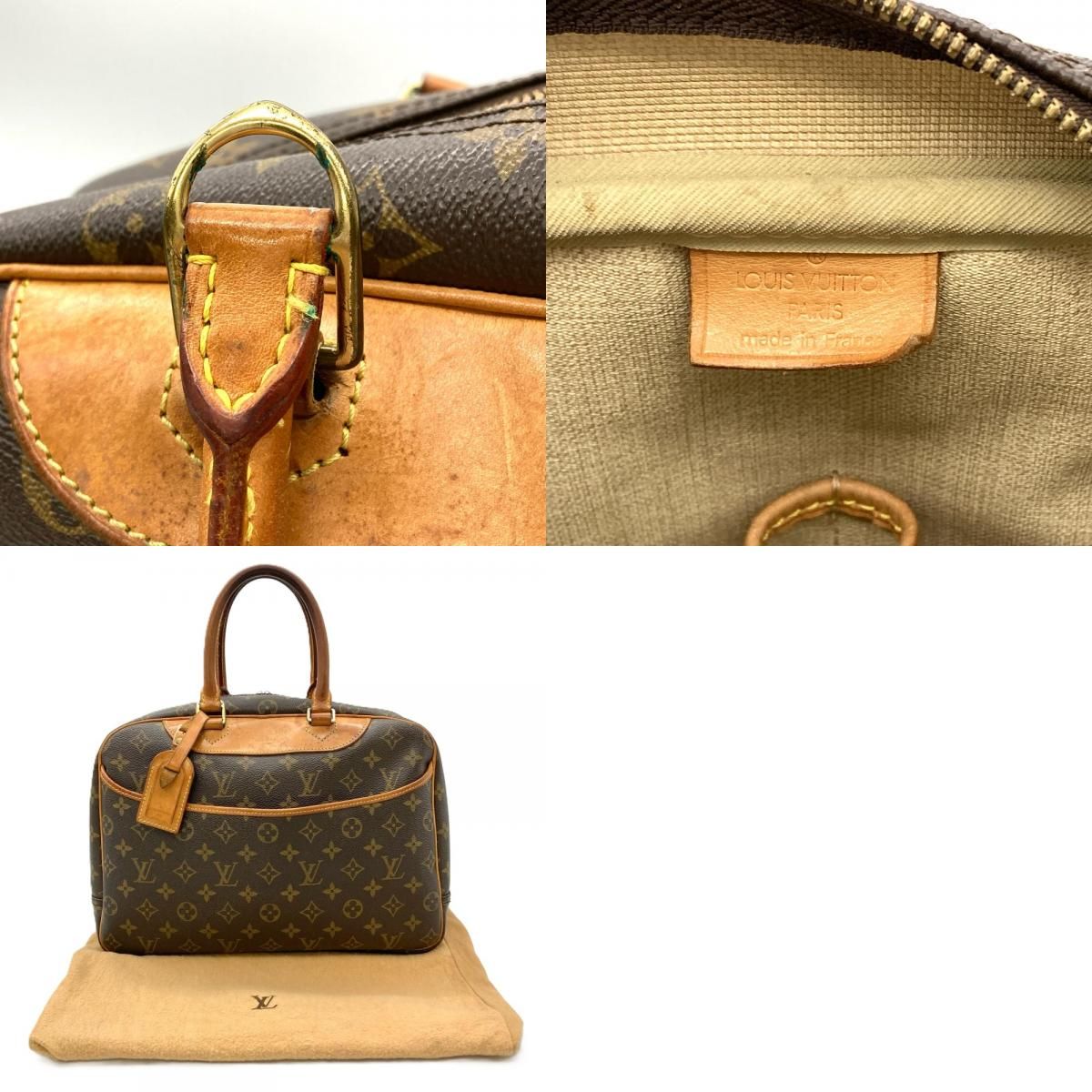 ルイヴィトン LOUIS VUITTON ドーヴィル ハンドバッグ モノグラム