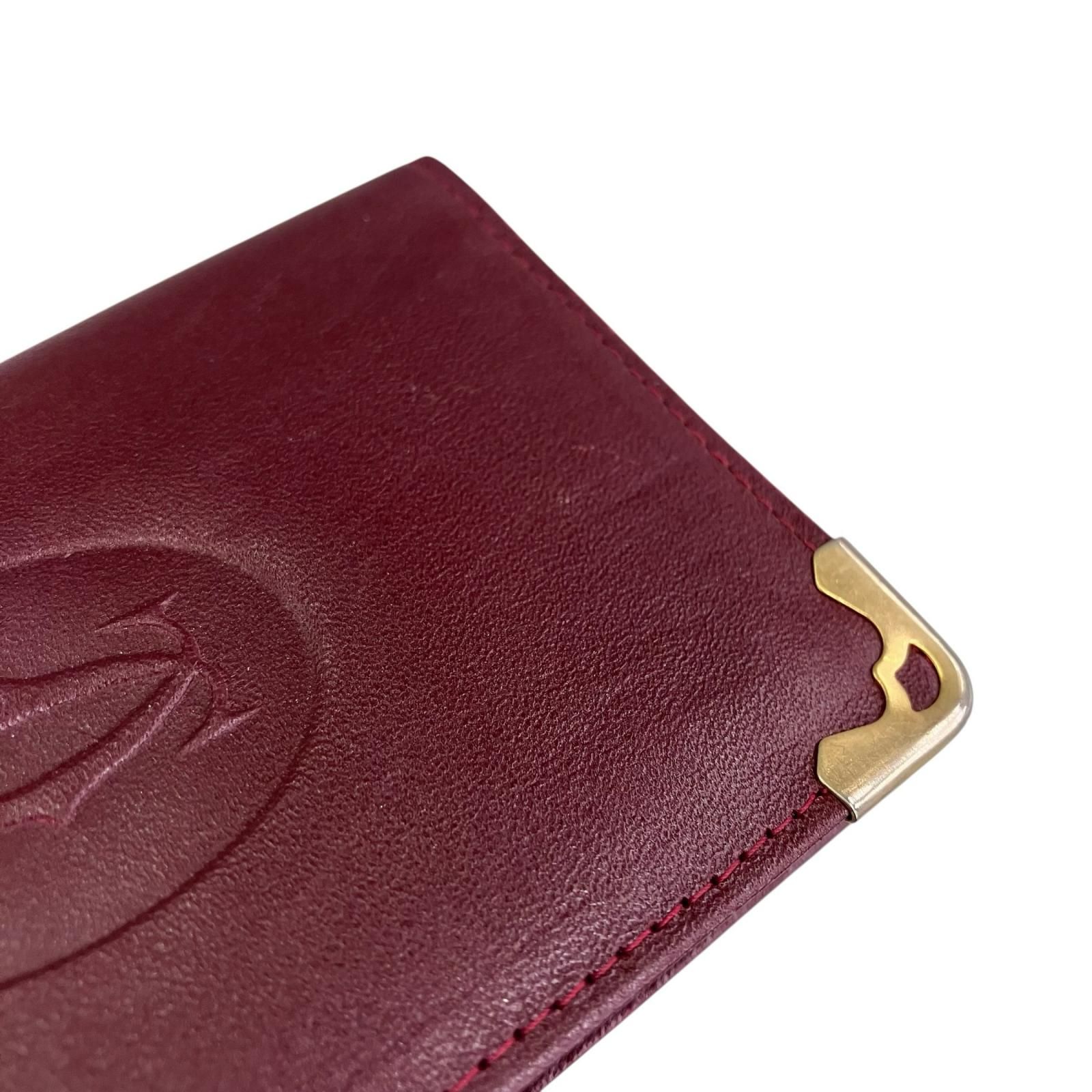 180053 現状品 CARTIER カルティエ 名刺入れ カードケース - メルカリ