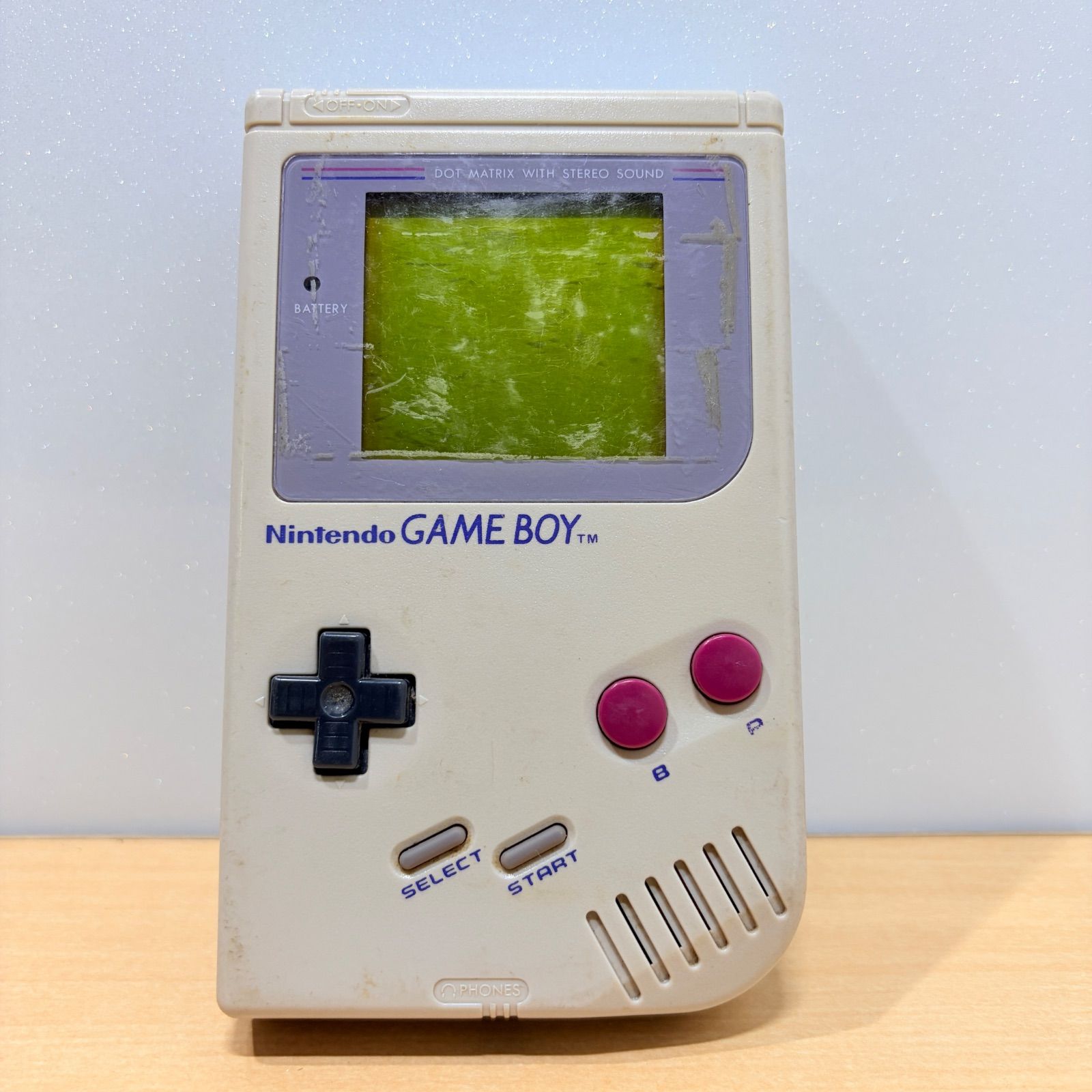 任天堂 ゲームボーイ 初代 ジャンク】任天堂 初代ゲームボーイ DMG-01 本体 NINTENDO - メルカリ