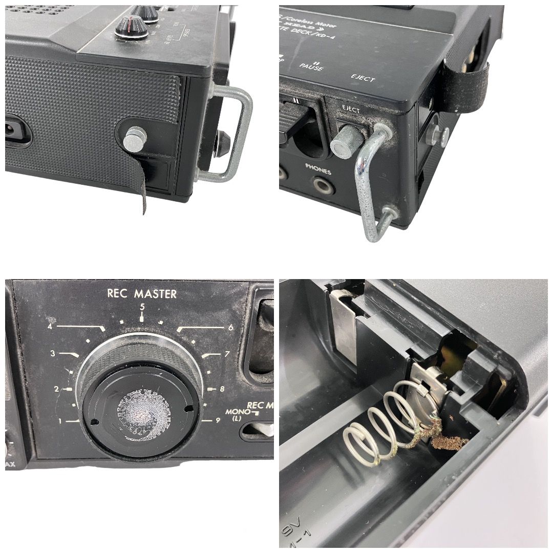Victor KD-4 ステレオカセットデッキ 再生確認済 電源ケーブル欠品