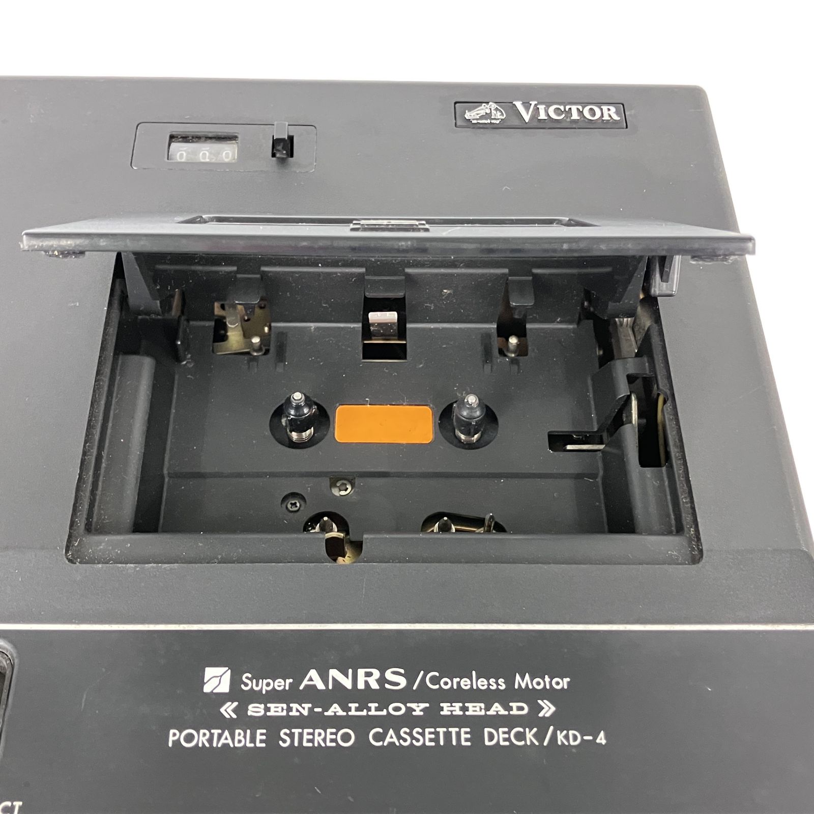 Victor KD-4 ステレオカセットデッキ 再生確認済 電源ケーブル欠品
