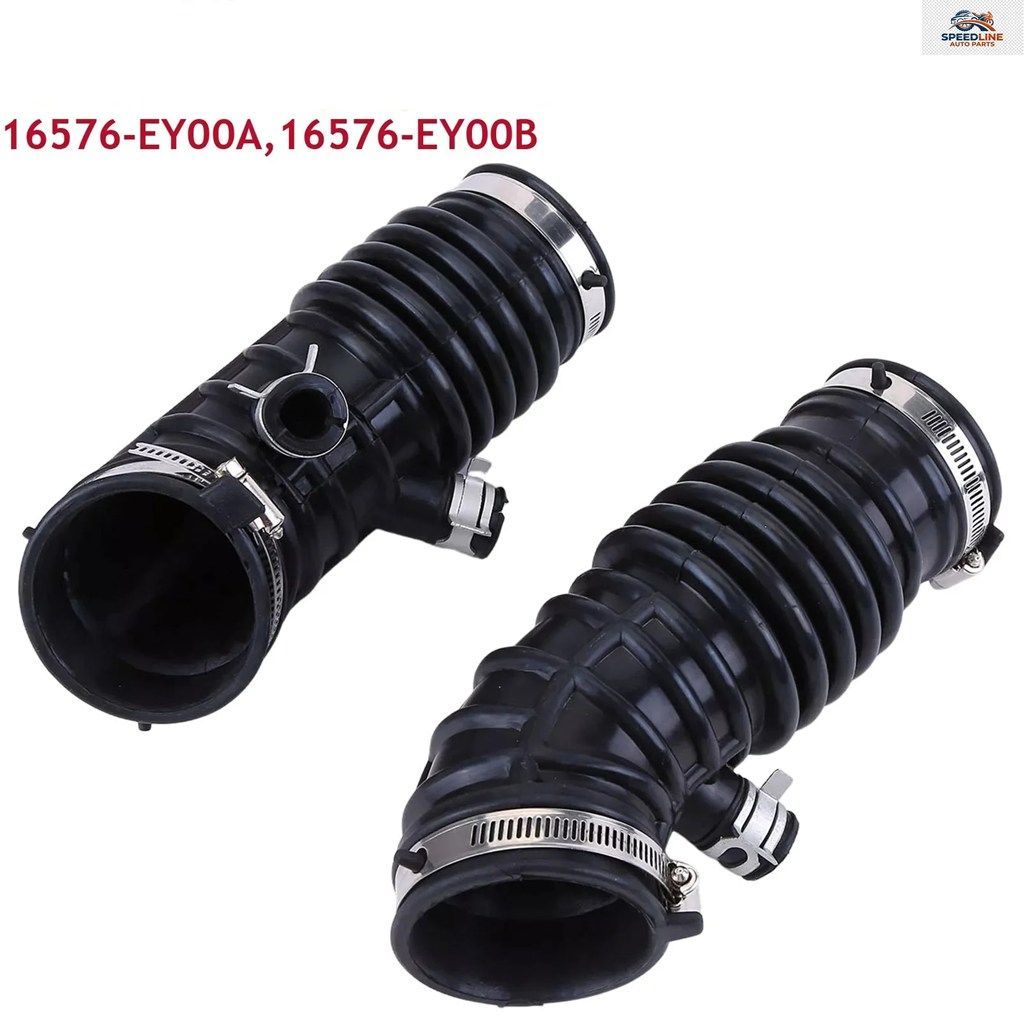 日産370Z用エアインテークホース 2個セット 16576-EY00BインフィニティG37 13 EX37 3.7 v6用エアインテークホース 16576-EY00A カーアクセサリー